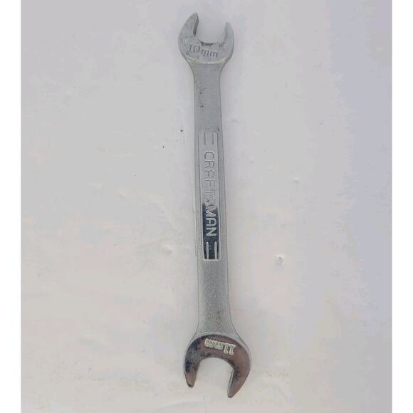 Vintage Craftsman 4 pc. 7mm-15mm Open-End Wrench Set, -V- Series, Made in USA - Picture 12 of 16